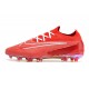 Nike Phantom GX Elite FG Crampon Rouge Blanc
