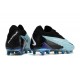 Nike Phantom GX Elite FG Crampon Bleu Noir