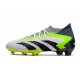 Crampon adidas Predator Accuracy.1 FG Blanc Noir Citron Lucide