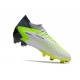Crampon adidas Predator Accuracy.1 FG Blanc Noir Citron Lucide