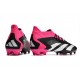 Crampon adidas Predator Accuracy.1 FG Noir Blanc Rose Equipe Choc