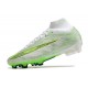 Nike Zoom Mercurial Superfly Elite 9 FG Blanc Vert