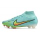 Nike Zoom Mercurial Superfly Elite 9 FG Bleu Or