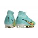 Nike Zoom Mercurial Superfly Elite 9 FG Bleu Or