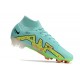 Nike Zoom Mercurial Superfly Elite 9 FG Bleu Or