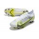 Nike Mercurial Vapor XIV Elite FG Silver Safari - Blanc Noir Argenté