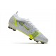 Nike Mercurial Vapor XIV Elite FG Silver Safari - Blanc Noir Argenté