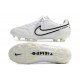 Chaussures de Foot Nike Tiempo Legend 9 Elite FG Blanc Noir