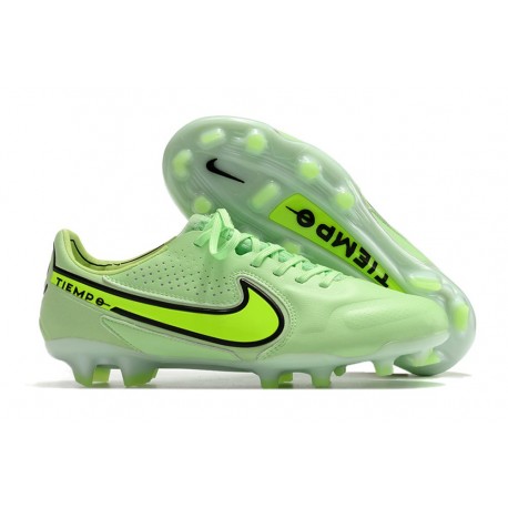 Chaussures de Foot Nike Tiempo Legend 9 Elite FG Verde