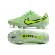 Chaussures de Foot Nike Tiempo Legend 9 Elite FG Verde