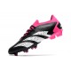 Nouvelle adidas Predator Accuracy.1 L FG Noir Blanc Rose Equipe Choc