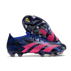 Nouvelle adidas Predator Accuracy.1 L FG PP Bleu Lucide Magenta Réel Equipe Noir Foncé