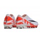 Nike Zoom Mercurial Vapor 15 Elite AG Blanc Cramoisi Vif Noir