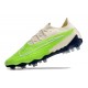 Chaussures Nike Phantom GX Elite FG Vert Blanc
