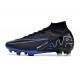 Nike Zoom Mercurial Superfly IX Elite AG Argent Métallique Hyper Rose Noir