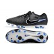 Crampons Nike Tiempo Legend X Elite FG Noir Chrome Hyper Royal