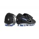 Crampons Nike Tiempo Legend X Elite FG Noir Chrome Hyper Royal