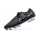 Crampons Nike Tiempo Legend X Elite FG Noir Chrome Hyper Royal
