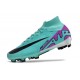 Nike Zoom Mercurial Superfly Elite IX FG Hyper Turque Fuchsia Rêve Noir Blanc
