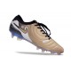 Crampons Nike Tiempo Legend X Elite FG Future Heritage Seda Dorada Metálica Moneda Negro