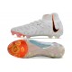 Crampons de Foot Nike Phantom Luna Elite FG Blanc Noir Orange Total