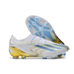 adidas X Crazyfast Messi.1 FG Nouvelles Blanc Bleu Or
