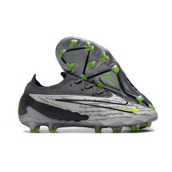 Chaussures Nike Phantom GX Elite FG Gris Noir