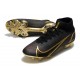 Chaussures Nike Mercurial Superfly 8 Elite FG Noir Or