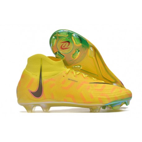 Crampons de Foot Nike Phantom Luna Elite FG Jaune