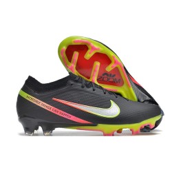 Crampons Nike Zoom Mercurial Vapor 15 Elite FG Noir Argentee