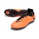 Crampons de Foot Nike Phantom Luna Elite FG Orange Noir