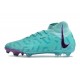 Crampons de Foot Nike Phantom Luna Elite FG Hyper Turque Noir Fuchsia Rêve