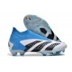 adidas Performance Predator Accuracy+ FG Blanc Bleu Noir