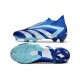 adidas Performance Predator Accuracy+ FG Bleu Blanc
