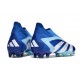 adidas Performance Predator Accuracy+ FG Bleu Blanc
