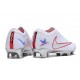 Crampons Nike Zoom Mercurial Vapor 15 Elite FG Blanc Rouge