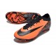 Crampons Nike Zoom Mercurial Vapor 15 Elite FG Orange Noir