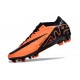 Crampons Nike Zoom Mercurial Vapor 15 Elite FG Orange Noir