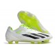 adidas X Crazyfast+ FG Blanc Noir Citron Lucide