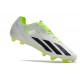 adidas X Crazyfast+ FG Blanc Noir Citron Lucide