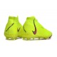 Crampons de Foot Nike Phantom Luna Elite FG Jaune Rouge