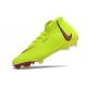 Crampons de Foot Nike Phantom Luna Elite FG Jaune Rouge