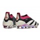 Chaussures de football adidas Predator Elite LL FG Noir Blanc Violet