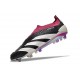 Chaussures de football adidas Predator Elite LL FG Noir Blanc Violet