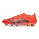 Chaussures de football adidas Predator Elite LL FG Rouge Noir Jaune 