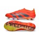 Chaussures de football adidas Predator Elite LL FG Rouge Noir Jaune 