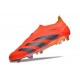 Chaussures de football adidas Predator Elite LL FG Rouge Noir Jaune 