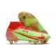 Nike Mercurial Superfly 8 Elite SG Chaussures Vert Rouge