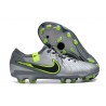 Crampons Nike Tiempo Legend X Elite FG Gris Noir Vert