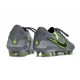 Crampons Nike Tiempo Legend X Elite FG Gris Noir Vert